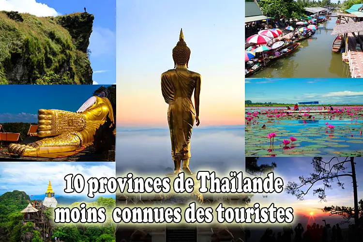 10 provinces peu connues thailande