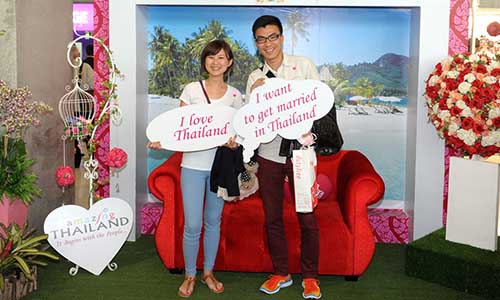 St Valentin Thailande