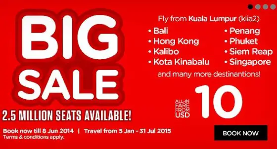 Air Asia Big Sale