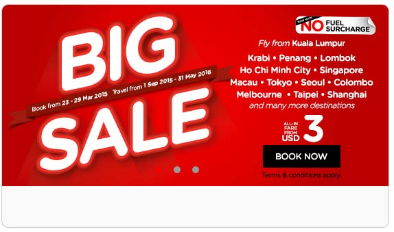 Big sale Air Asia