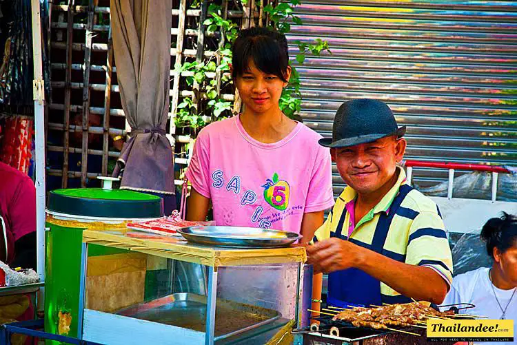 vendeur ambulant Bangkok