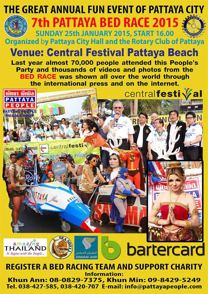 Bed race pattaya