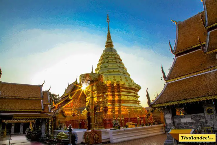 temple doi suthep matin