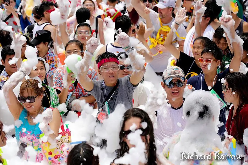 Foam Party au Central World (Bangkok)