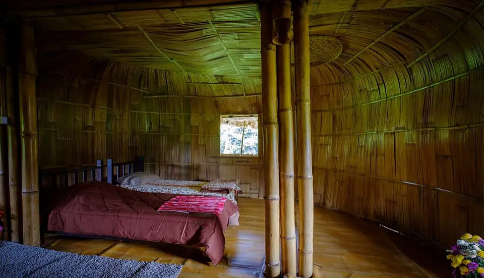 giant bamboo hut thailand