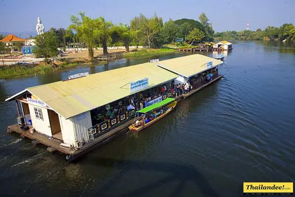 Kanchanaburi disco raft