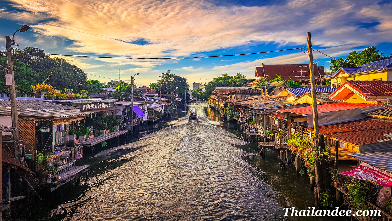 Canal Bang Luang à Bangkok