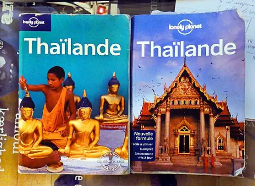 Lonely Planet Thailande 2012 VS 2008