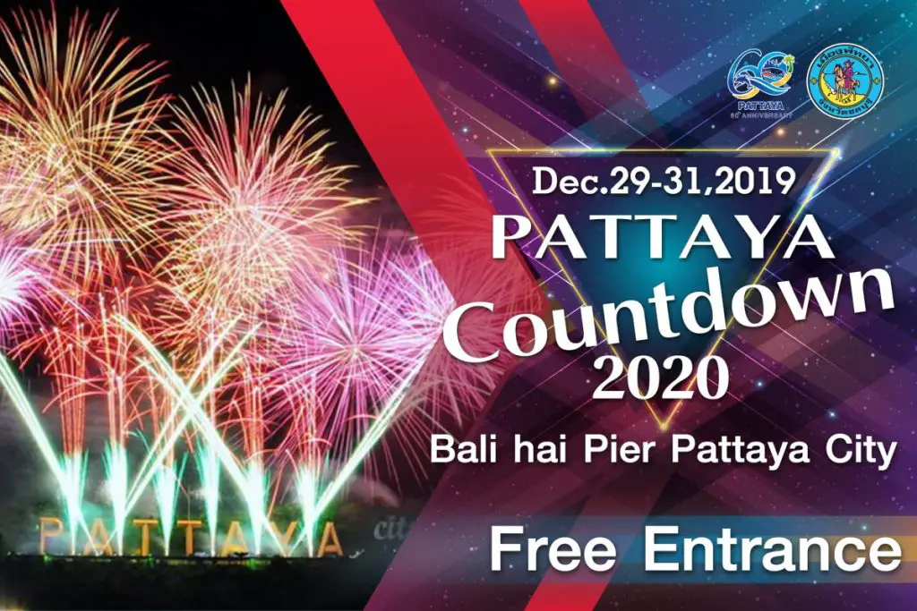 new year 2020 pattaya