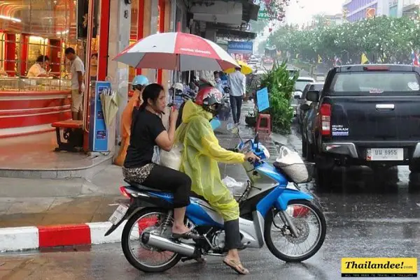 Pluies Thaïland