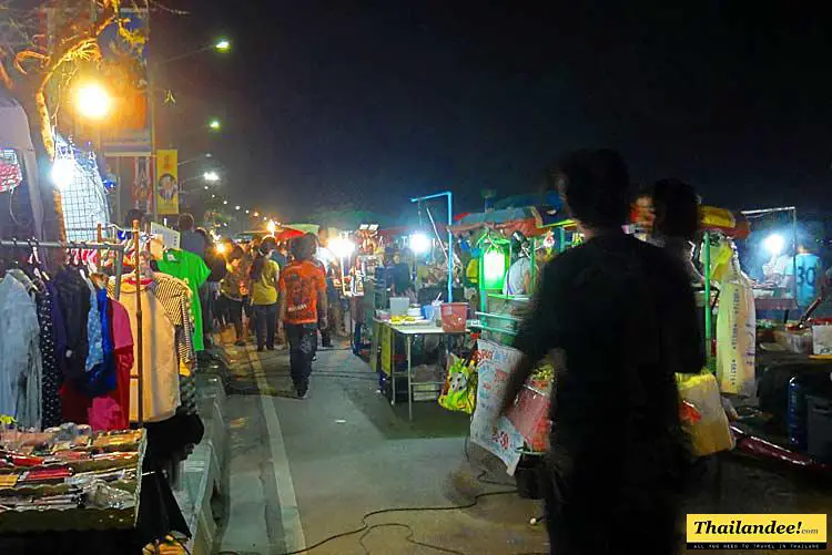 marché nuit thailande