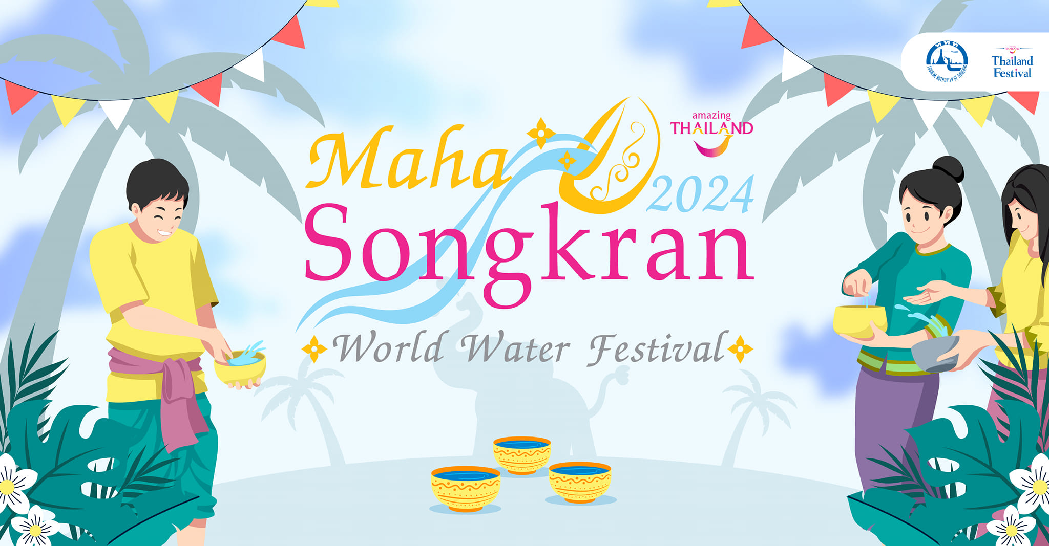 Programme du Festival de Songkran 2024 à Bangkok