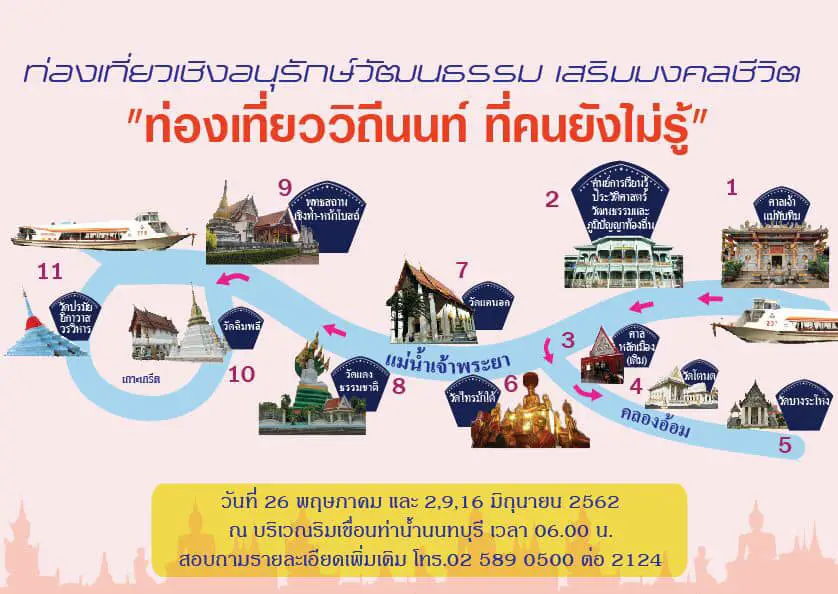 tour bateau gratuit bangkok