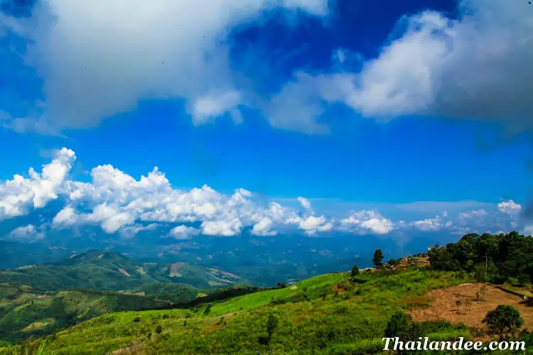 tour dans les montagnes de chiang rai jusqu'au triangle d'or