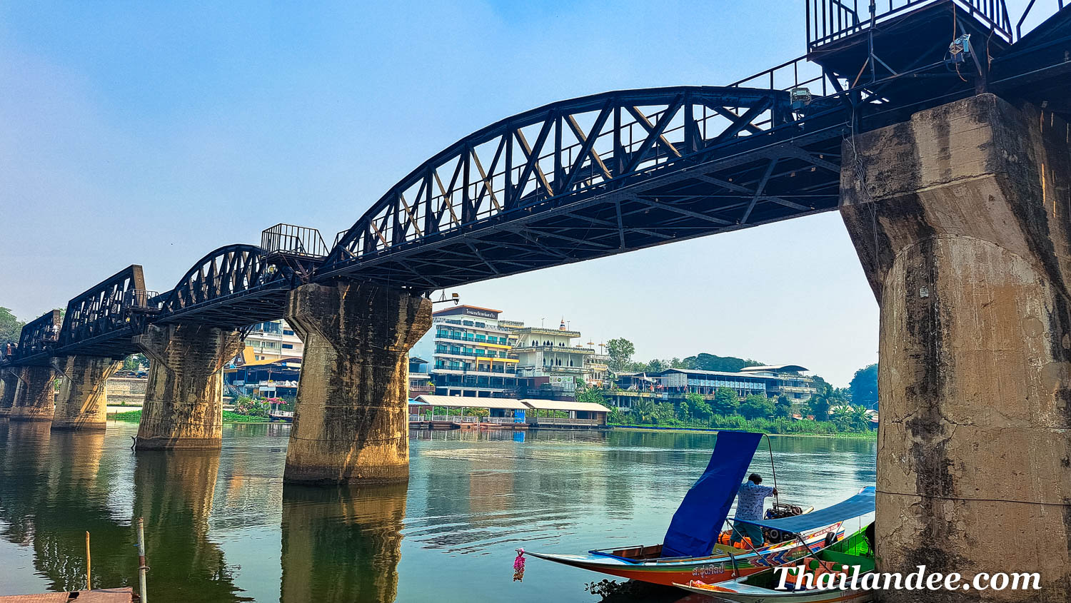 kanchanaburi: erawan waterfalls, death railway and river kwai bridge