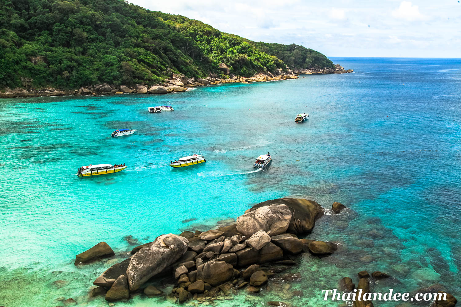 snorkeling excursion to the similan islands from khao lak