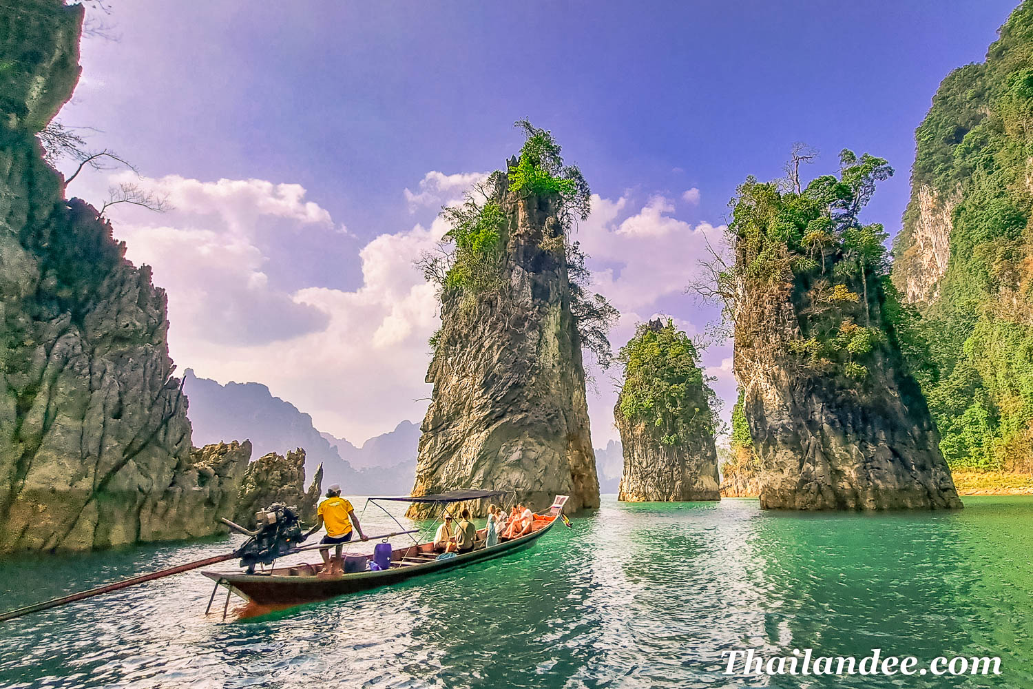 shared overnight tour on khao sok lak