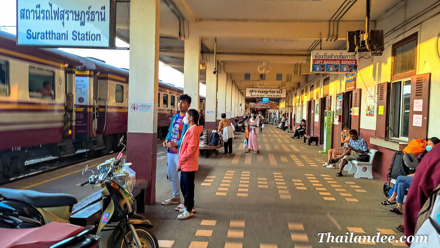 photo gare de surat thani